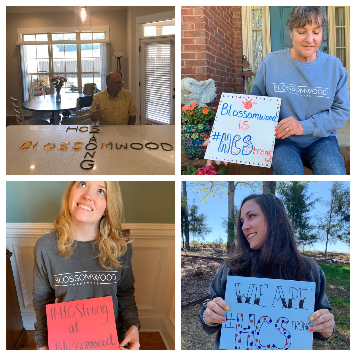 GinaDelaMerced's tweet photo. 🎼 Here’s a story, of 5th Grade teachers, who are teaching at home during quarantine. Missing being together, with their BES family, as they continue blended learning through HCS! 🎼 #HCSstrong @Bscott747 @BlossomwoodES @HSVk12 https://t.co/bgscD5hj4a