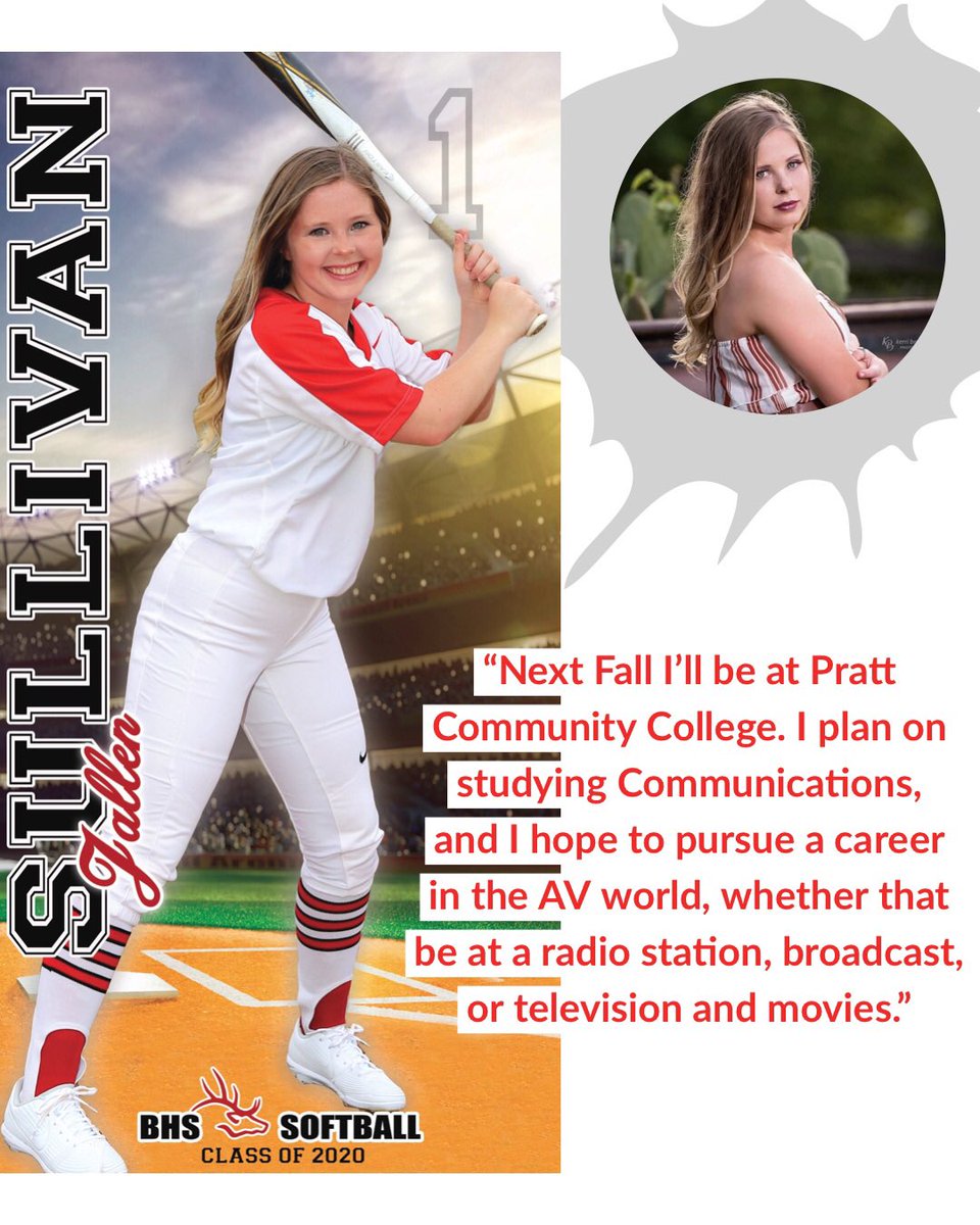 BhsElkSoftball's tweet photo. Kicking off our senior appreciation is #1 Jallen Sullivan🥎! We love you, J!!! ❤️🖤 #SeniorSpotlight #OnceAnELK #ALWAYSanELK https://t.co/2PSRY7QtWA