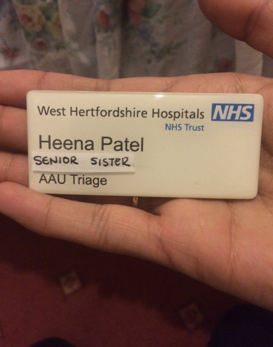 Heena Patel (@heenapatel89) on Twitter photo 5 years ago today i officially became a senior sister for the same ward I started off as a newly qualified band 5 nurse 😊 <a href="/WestHertsNHS/">West Herts Teaching Hospitals NHS Trust</a> #TimeFlies 5 years ago today i officially became a senior sister for the same ward I started off as a newly qualified band 5 nurse 😊 <a href="/WestHertsNHS/">West Herts Teaching Hospitals NHS Trust</a> #TimeFlies