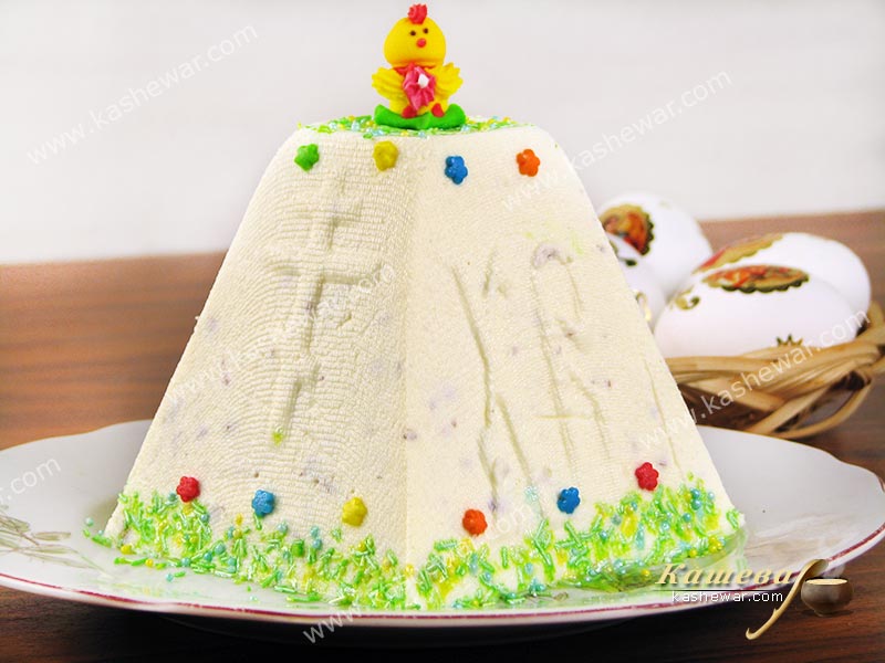 KashewarRecipes's tweet photo. Almond Paskha – an Ukrainian cuisine recipe, this curd dessert is cooked for Easter. The curd mass is pasteurized after the curd and raw eggs are combined. #recipe #food #ukrainianfood #paskha #easter #dessert #vegetarian #kashewar #kashewarrecipes https://t.co/NrwWD8k44s https://t.co/udAe26T28J
