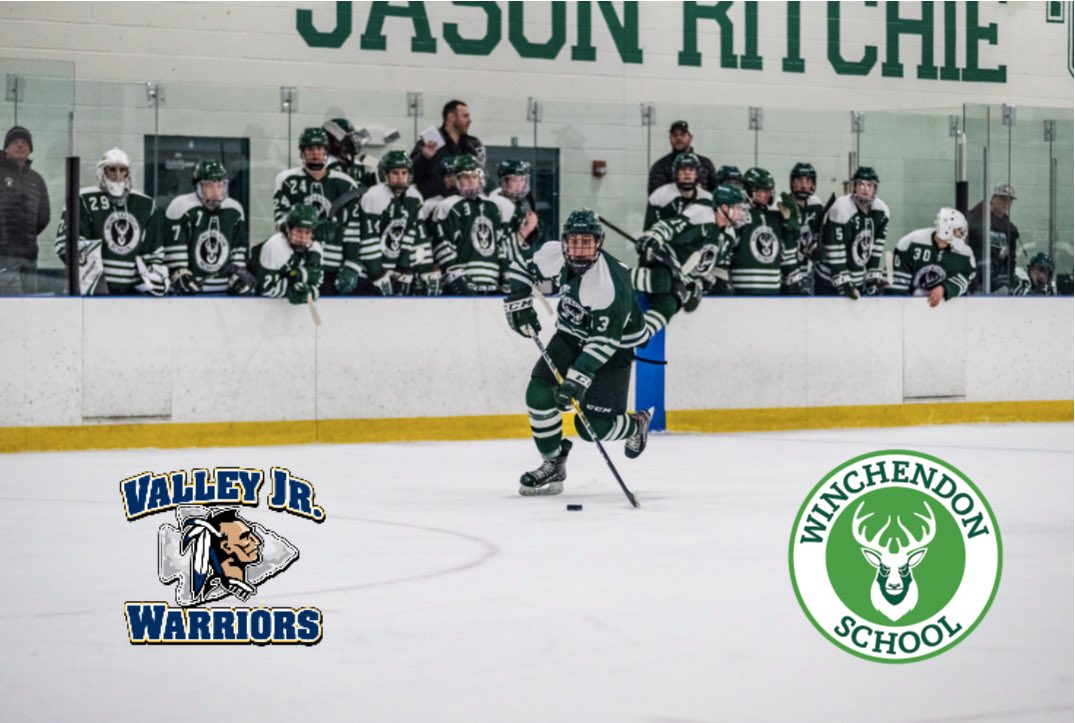 hockey_winch's tweet photo. SIGNING ALERT: Assistant Captain Gehrig Oppenheimer has officially signed with Valley Junior Warriors in the EHL! G’s high-paced and physical game will be hard to replace next year, Valley is getting a gamer! #WinchGuy https://t.co/UvuqhNM6fb