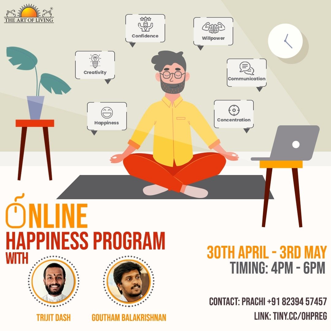 getGoutham's tweet photo. I'll be facilitating this program with my friend @Trijit6. Come, recharge &amp; rejuvenate after the long period of lockdown. Get ready to bounce back with enthusiasm!! 
Register now on https://t.co/jdsus0tNnM
#StayHome 
#StayPositive_StaySafe https://t.co/kTHvXwvpt6