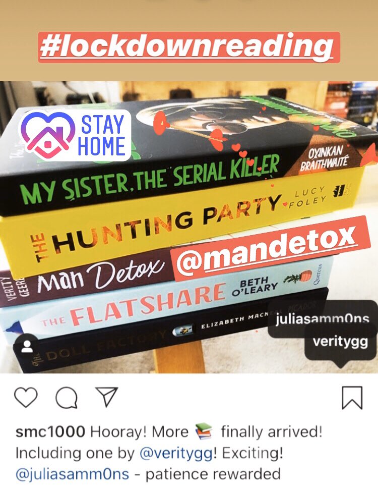 veritygeere's tweet photo. Yessssss! Thank you for including me in your #lockdown #lockdownreading #bookstagram #datingbook #mandetox #recommendedreading @ManDetox https://t.co/M8Dlp8BYsv