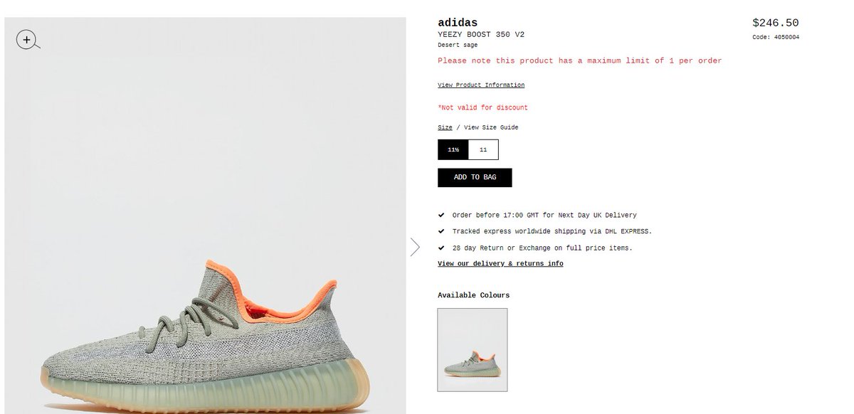 Adidas Yeezy Boost 350 v2 Desert Sage FX9035 HYPED