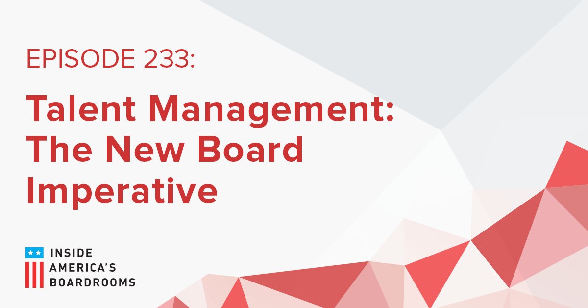 Practical considerations for improving your approach to talent management in the boardroom: bit.ly/2ZJSHB5