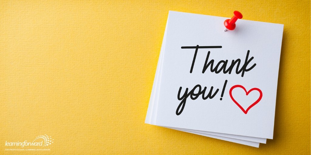 Learning Forward (@learningforward) on Twitter photo "We’d like to celebrate and thank every educator who is striving to serve their students in every way possible. Thank you for engaging with Learning Forward, your colleagues, and most importantly, your students and communities." <a href="/dgborders12/">Denise Glyn Borders</a>
Read on: ow.ly/ceiy50zhe7u "We’d like to celebrate and thank every educator who is striving to serve their students in every way possible. Thank you for engaging with Learning Forward, your colleagues, and most importantly, your students and communities." <a href="/dgborders12/">Denise Glyn Borders</a>
Read on: ow.ly/ceiy50zhe7u