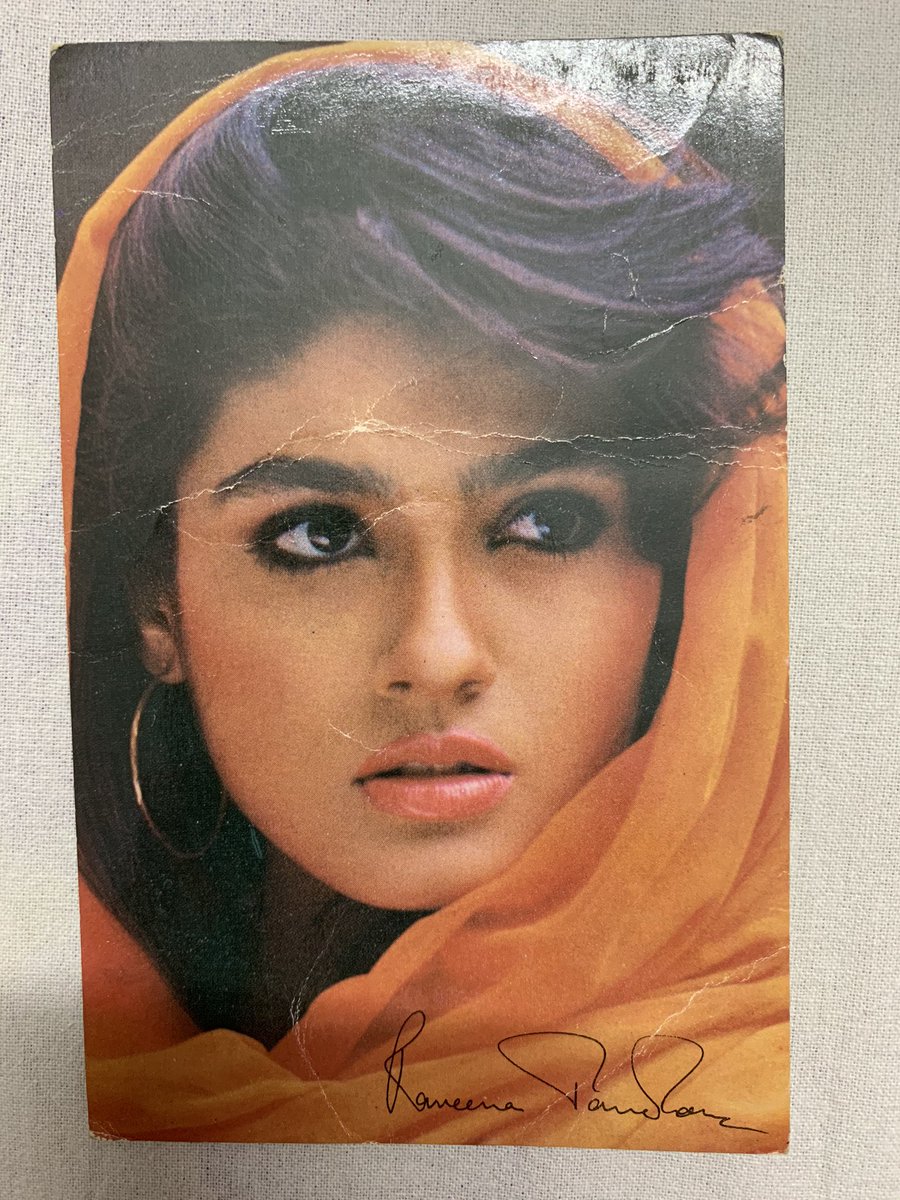 pafcoms's tweet photo. Fan Moment @TandonRaveena
I received this in around 1992-1993, by sending request on a PostBox Number, which was published in a magazine
#ThoseWereDays https://t.co/d85kcqfl4u