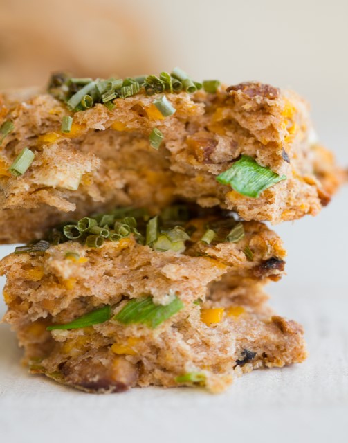 The perfect Breakfast Food! Our customer, Al, made these delicious Cheddar and Spinach scones blended with the healthy goodness of Cricket Powder. #CricketPowder adds #B12, #Calcium, #Iron, #Protein, #PrebioticFibre + entomofarms.com/featured_item/…