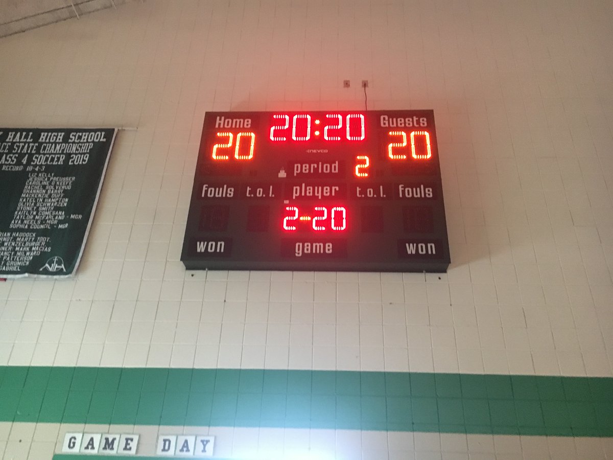 NerinxAthletics's tweet photo. Happy Friday Markers!   Hey Class of 2020 Seniors - we have the Gym Scoreboard Lights on for you today!  Tonight we will have the outdoor lights on for you!  Stay Strong Markers!  #gameday  @NerinxHall @NerinxSoccer @nerinxlacrosse @NerinxXC https://t.co/Q8xaTQRnO1