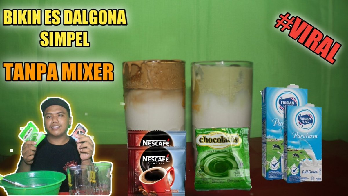 Cara bikin Es dalgona viral tanpa mixer 😁👇 youtu.be/0RIp7uBf24I

#esviral #DalgonaCoffee #dalgonacoffeechallenge #dalgona #dalgonachocolatos #carabikindalgona #viralindonesia #viral #TikTok