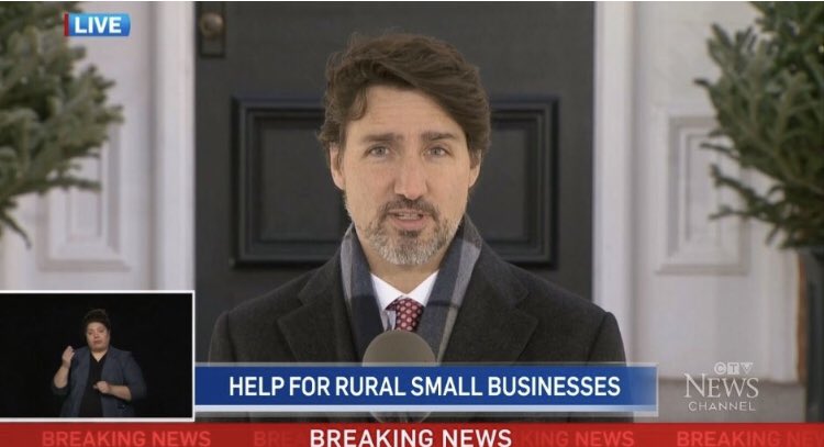 Fantastic to hear the PM announce $962M in small business support to the CFDC/CBDC Network and regional development agencies like ACOA today. Looking forward to hearing details of further assistance on the way for entrepreneurs.