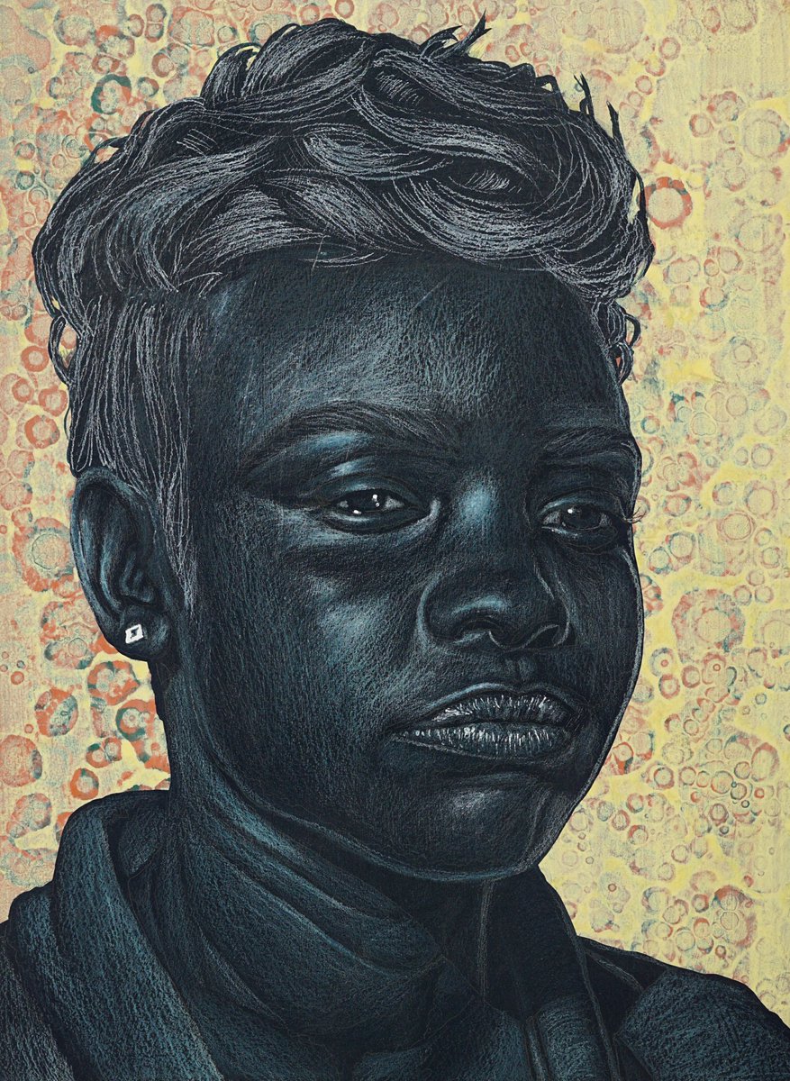 aaconteh's tweet photo. "Lil' Bit" (2016)

Acrylic and Conte' on Paper

11 in. x 15 in. 

Private Collection

https://t.co/EZwVbLBW9Q 

#alfredconteh #twofronts #drawing #acrylic #portraiture #blackfolks #negritude  #acrylics #contemporaryart #realism #worksonpaper #africanamericanartists https://t.co/IajJLyxaa0