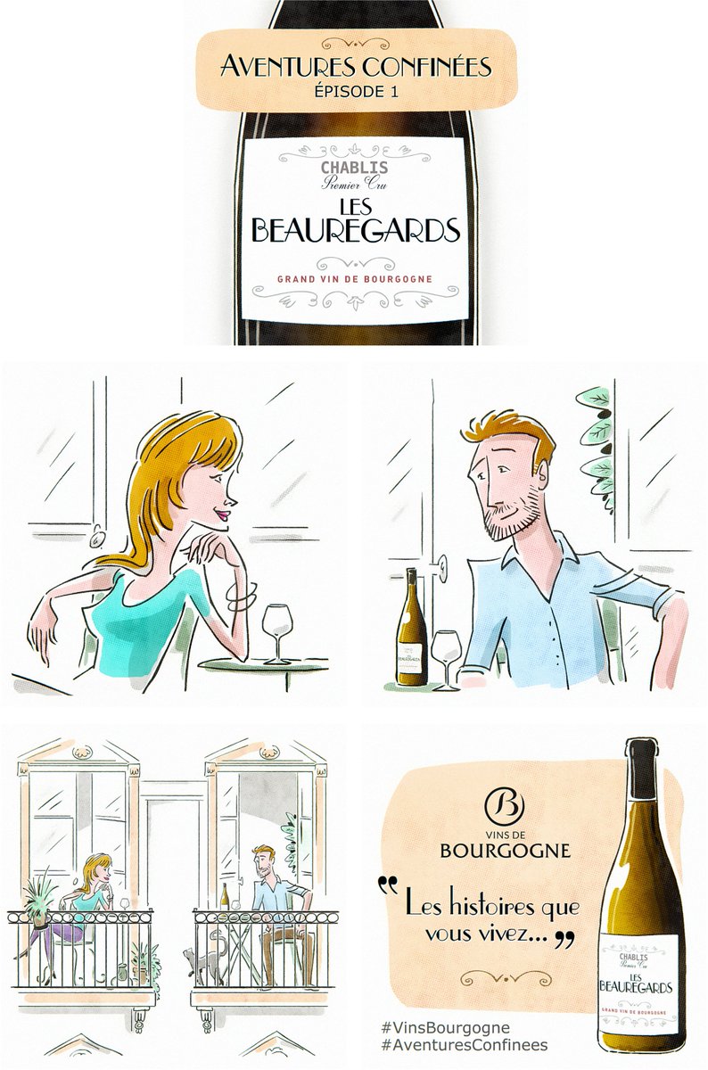 VinsdeBourgogne's tweet photo. #AventuresConfinées 1 : contre l’ennui, place à l’imaginaire ! En Bourgogne chaque nom de Climat a une histoire… souvent oubliée. A nous de l’inventer, comme pour ce #Chablis 1er Cru Les Beauregards. Que dites-vous de notre version? Bientôt d’autres Climats à l’honneur. A suivre https://t.co/gJivOLcXLB
