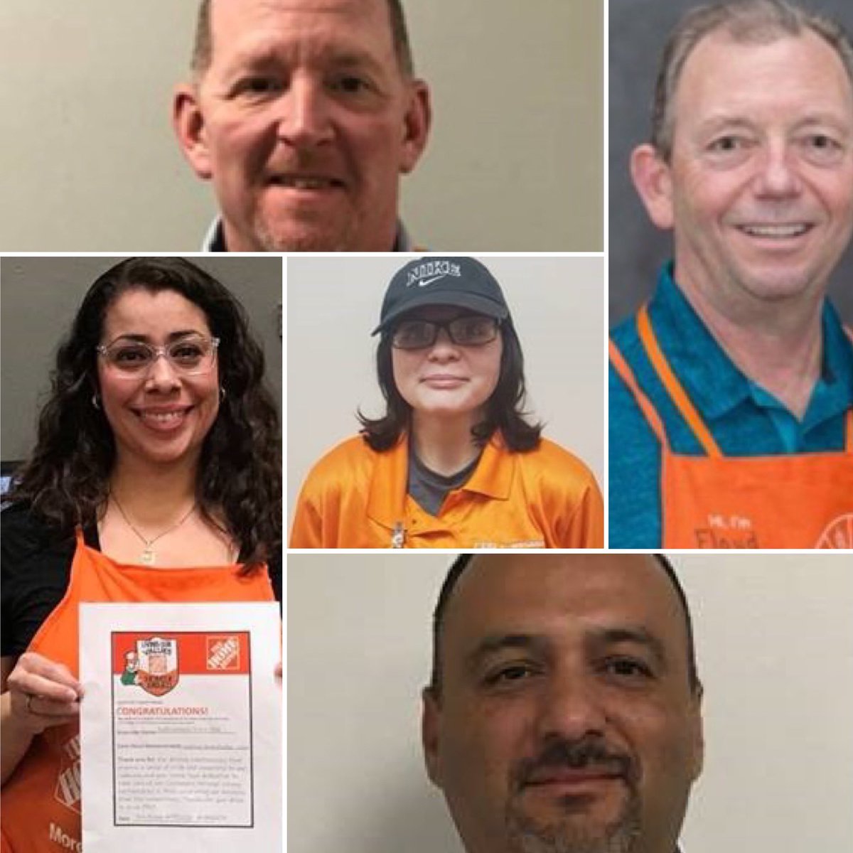 bjp84's tweet photo. Another round of MVPs for the Gulf. Please help me congratulate and thank them for all they are doing! They go above and beyond while living our values! @bliczwek @bsb823 @AngelaDesJardi5 @ericbernal01 @KadeKasner @THDNina @jreed4401 @garland_haynes @BordelonAaron @JarrodFarmer4 https://t.co/Y846vHpwES
