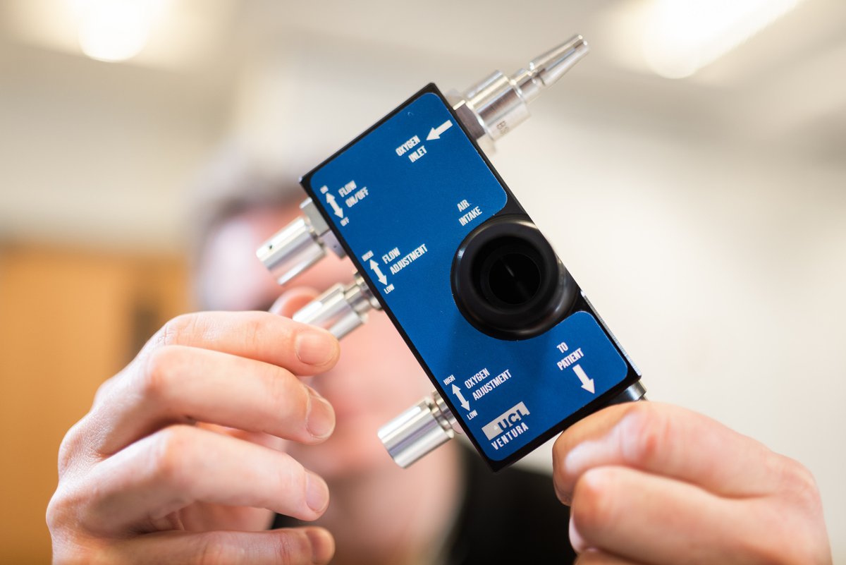 DaimlerTruck's tweet photo. Our F1 team @MercedesAMGF1 started to produce breathing aids for @NHS. Now, they are going one step further. The designs of the new breathing aid have been made freely available to support the global response to #COVID19. The first ones have already been handed over. https://t.co/nACP7w4r3Y