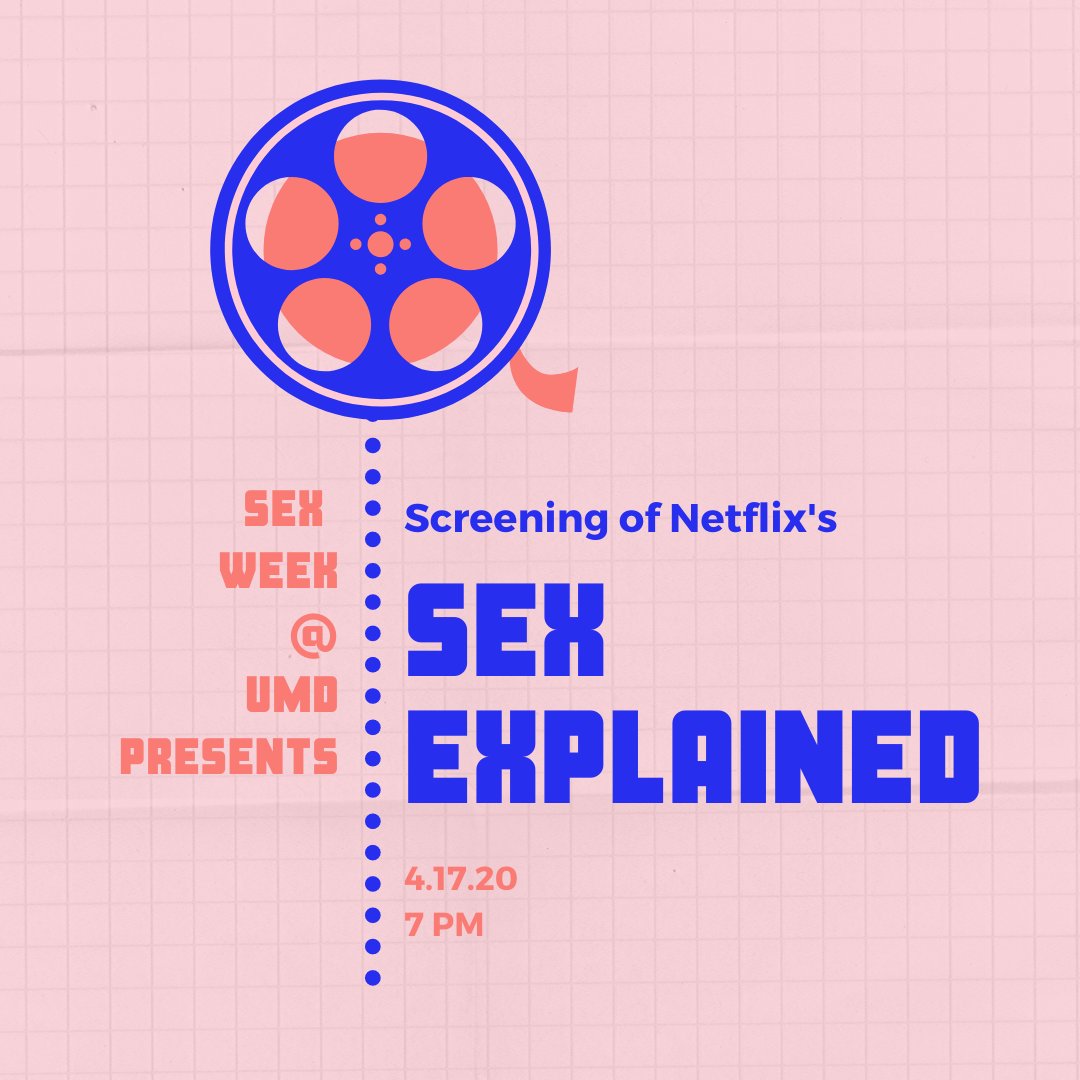 Tune into our screening tonight at 7pm. The episode includes some adult topics. If you don't feel comfortable or don't have a private space to watch, we suggest tuning in to a different Sex Week online event. We will share the link to join at 6:30pm.