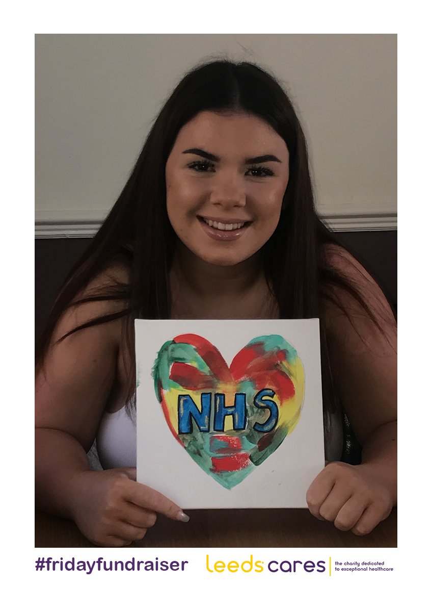 Our #FridayFundraiser this week is 15 year-old Taylor Wise!

Taylor is seeling her amazing paintings &amp; donating the proceeds to our #SupportyourNHShospitals appeal.

So far she has raised over £250 - thank you Taylor, you're a star!🤩💜👏