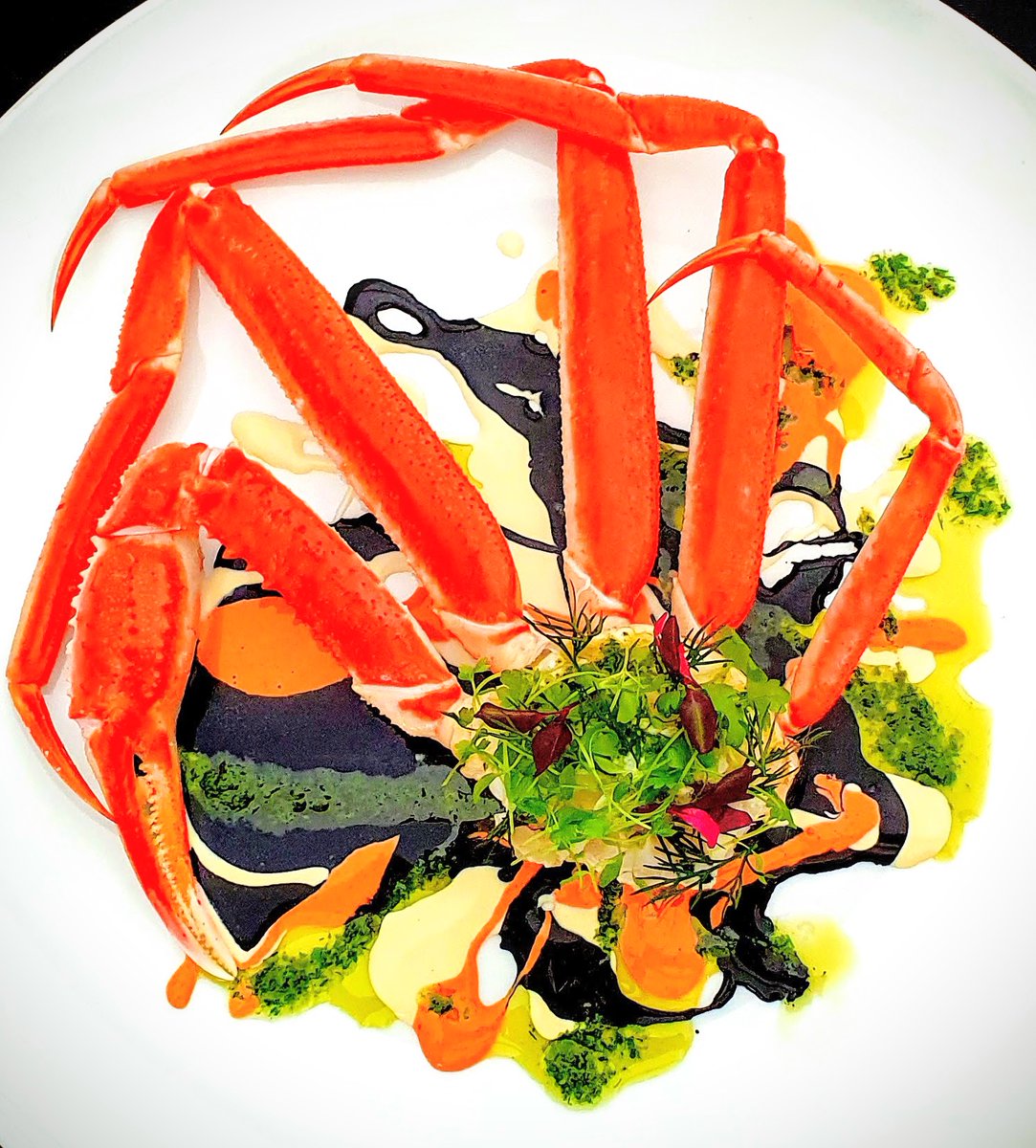 mjseafood's tweet image. A favourite from the archives, this Snow Crab Salad by our Head Development Chef @Jason01Jc is a real winner. What have you guys been cooking recently? #cooking #cookingathome