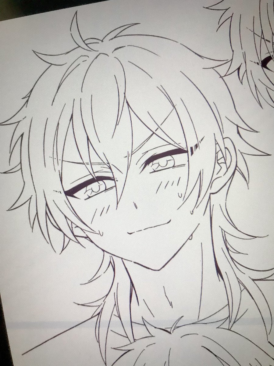 薫をちゃんと男の子っぽく描きたいんだけどよく分からんな… 