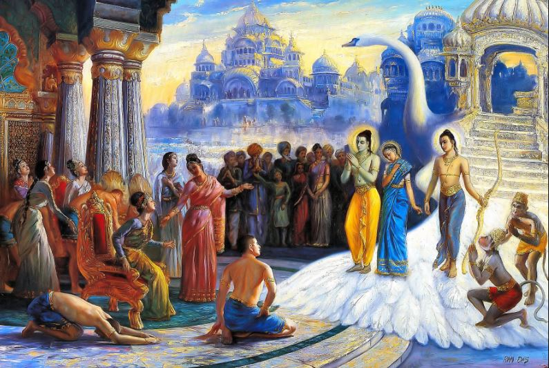 ● The Truth About Rama Rajya – (The Golden Rule of Lord Ram)Ram Rajya according to many scholars meant that the state (Rajya) was the sole legitimate agency wielding power (force), which imposes limits upon its exercise of power, either for the greater happiness of the people