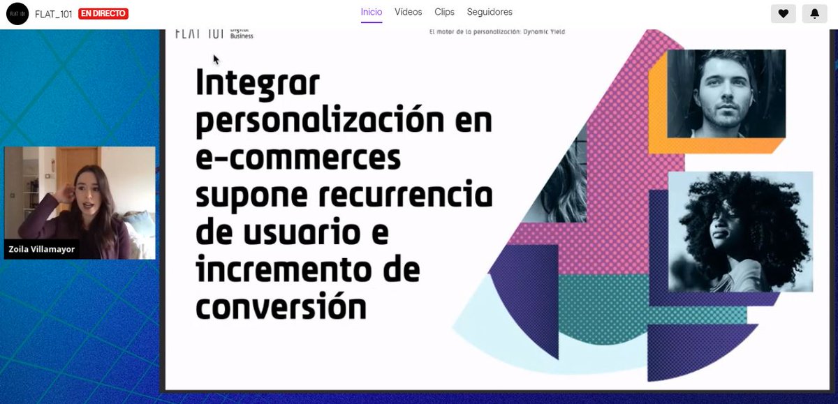 macafm's tweet photo. Atenta a la charla sobre Dynamic Yield y personalización, gracias a las #Flat101DS #CRO :) https://t.co/hC4ZDb52X1