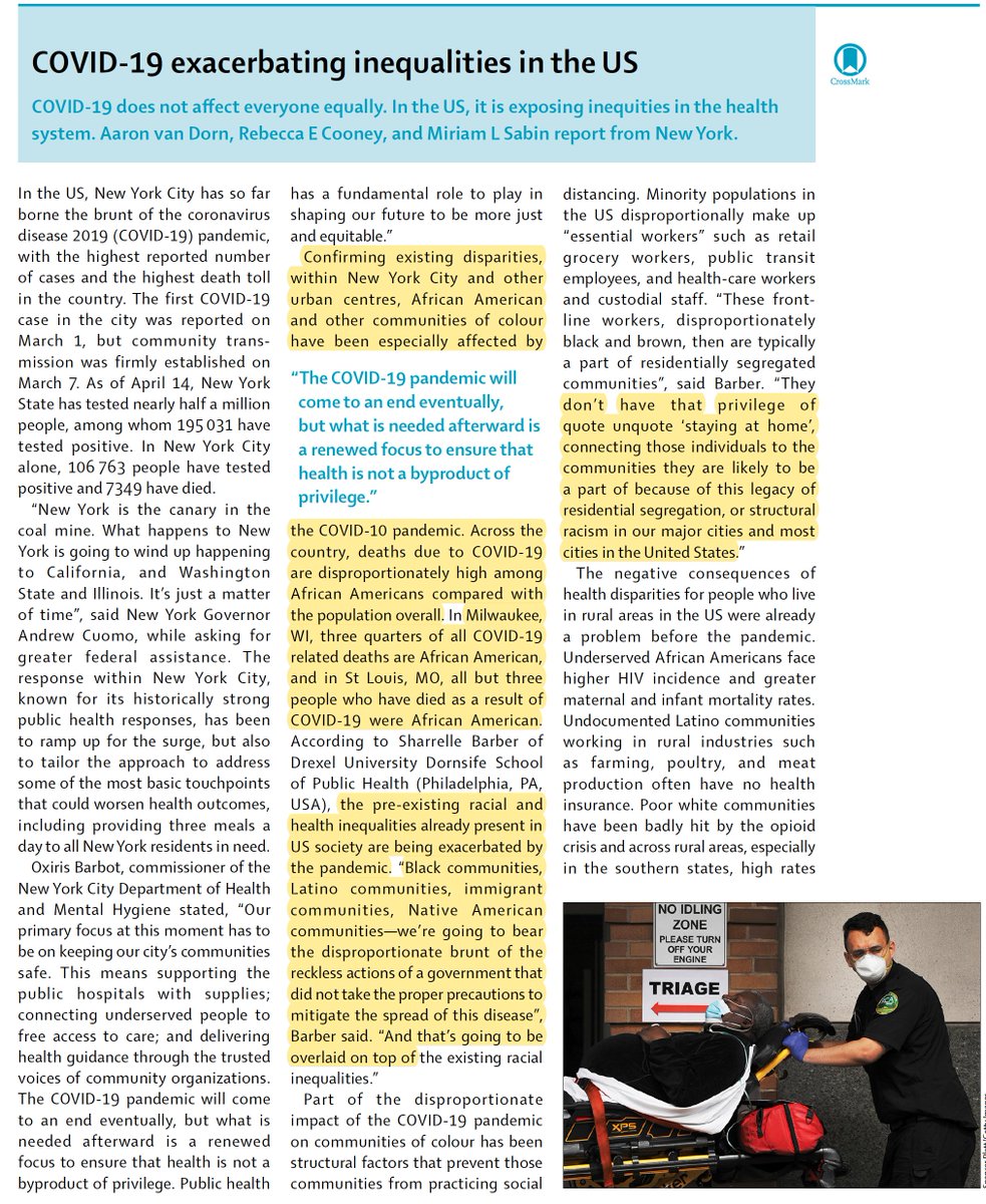 EricTopol's tweet image. This is the last thing the U.S. needs:
 &quot;the deeply rooted social, racial, and economic health disparities in the country have been laid bare&quot;
thelancet.com/action/showPdf… @TheLancet @aaronvandorn @BekRx @mimilewissabin &quot;The federal response has also been overtly political&quot; Appalling.