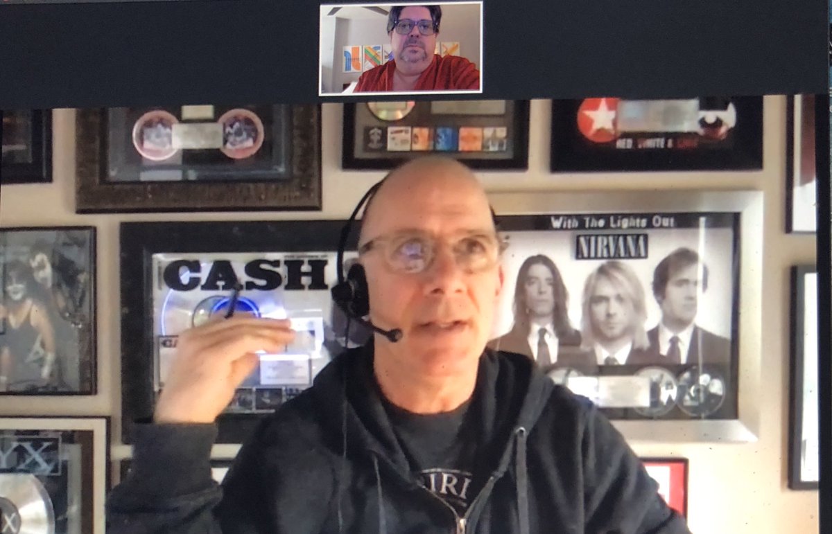 NYC <> LA groove: morning cocktails and convo with <a href="/jaygilbert/">Jay Gilbert</a>, pal and creative marketer-commercedriver-photographer-thinker. Subscribe to his Friday music biz newsletter: jaygilbertconsulting.com/your-morning-c…