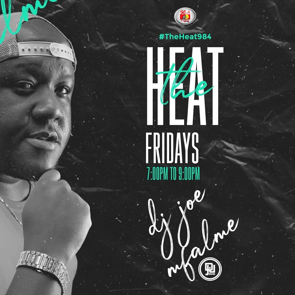 DjJoeMfalme's tweet photo. Uko kwa jam ama umefika home. Tune in right now to @capitalfmkenya For #TheHeat984 Bebaaaa... https://t.co/qDKGRKkT6H