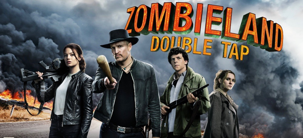 SemetraRhodes's tweet photo. #HorrorFriday Random #KeywordHorror marathon #NowWatching ZOMBIELAND: DOUBLE TAP [Keyword: Second Part] #Zombieland #ZombielandDoubleTap #Zombies #FridayFrights 🧟‍♀️🧟🧟‍♂️ https://t.co/4PU0Nf0lit