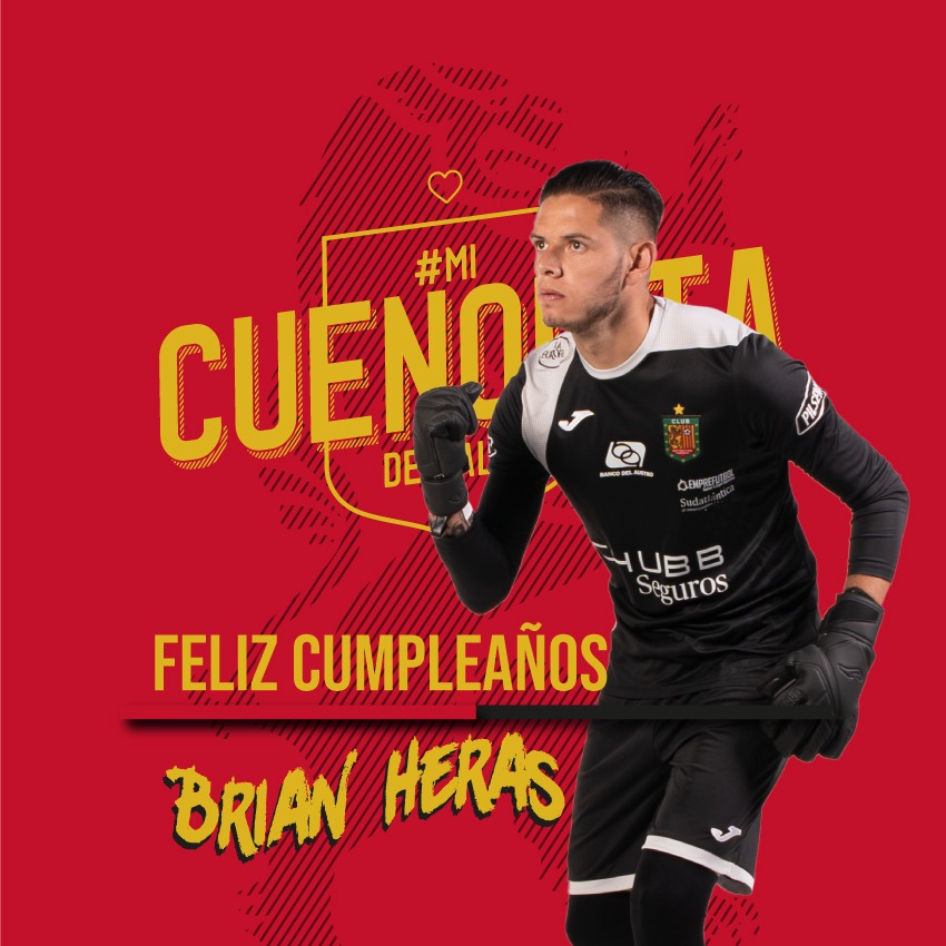 DCuencaOficial's tweet photo. Felices 25 años @brianheras, que tengas un excelente día 🎉⚽🎂
#FelizCumpleaños
#MiCuenquitaDelAlma #QuédateEnCasa https://t.co/SpYdUw0Ewj