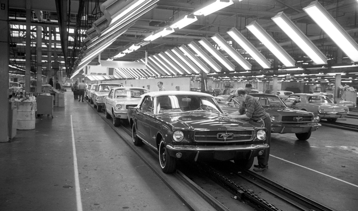 On this day in 1964, the Ford Mustang became available for sale. #FordFact #FordMustang