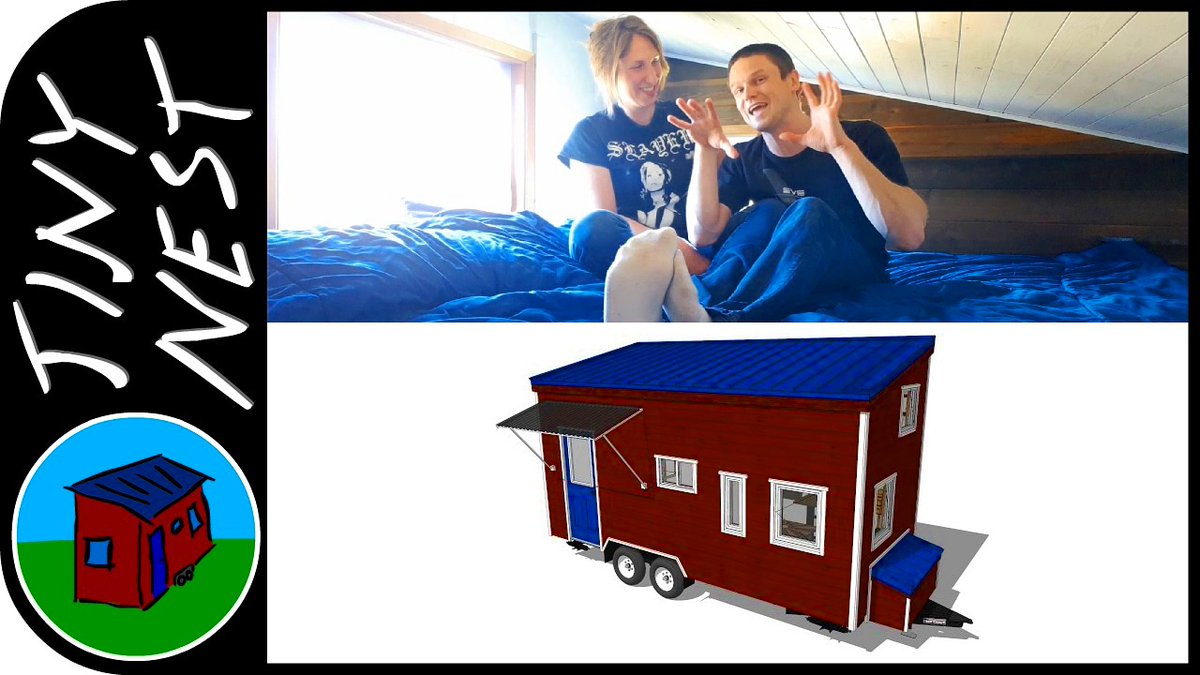 TinyNestProject's tweet image. New video!
youtu.be/lpaVGCy9k8I
Updated our SketchUp project file, show off our finished bedroom and give you a gentle reminder...