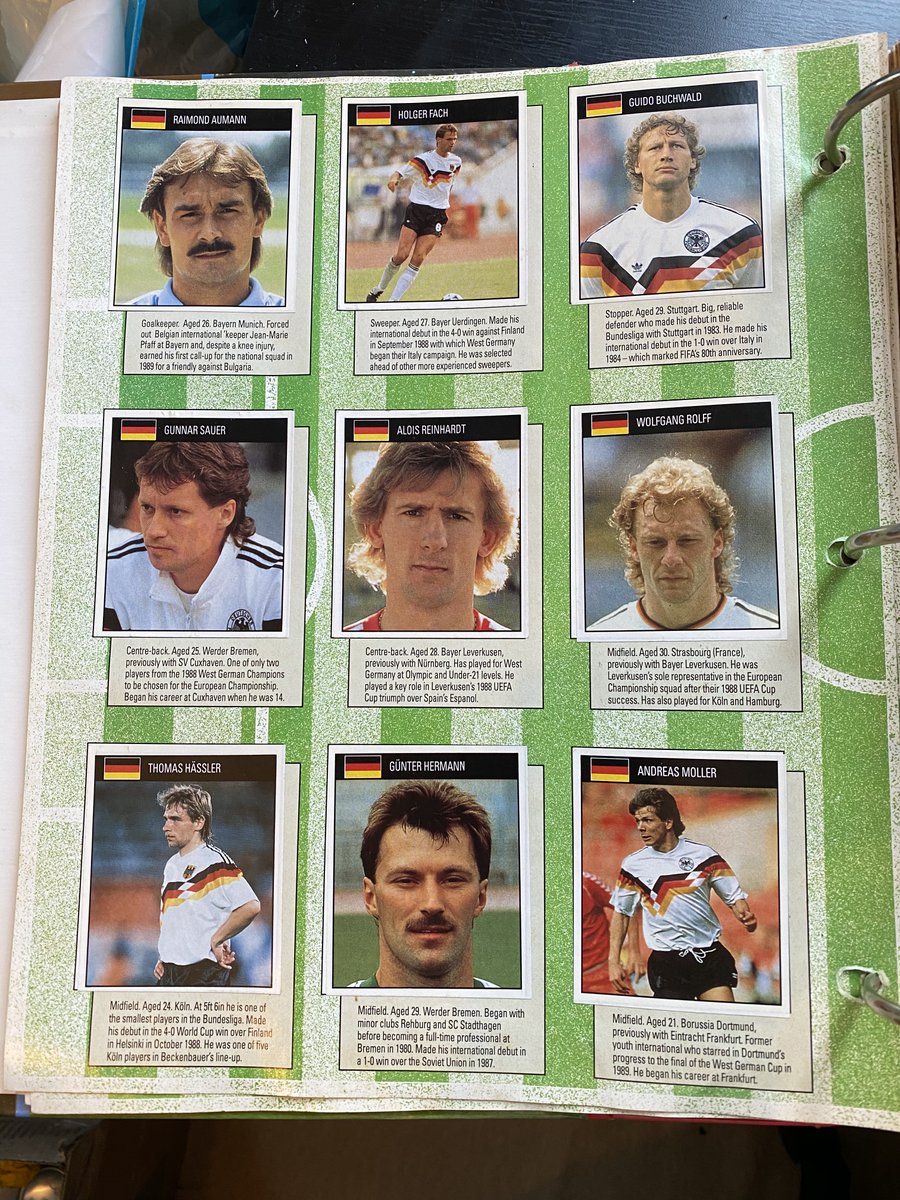 ...and then at the end, the Germans win etc and so forth.Just a series of haircuts rather than photos tbh.
