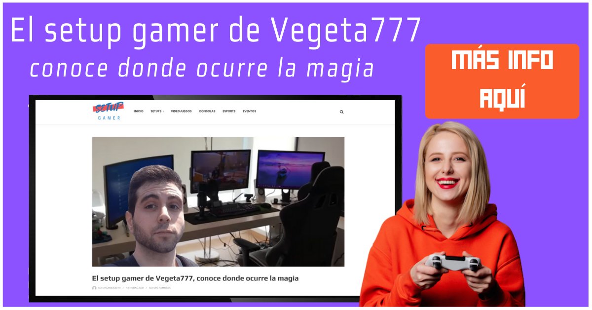 gamer_setup's tweet image. 🎮 El setup gamer de Vegeta777👨‍💻
Conoce donde ocurre la magia 
👇👇👇👇👇👇
setupgamer.es/el-setup-gamer…
#setupgamer