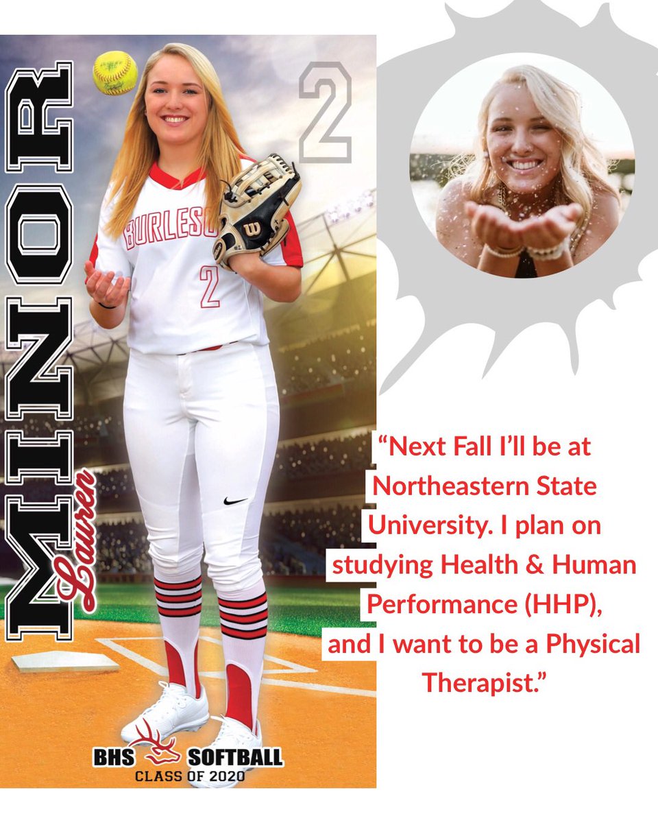 BhsElkSoftball's tweet photo. Next up is Senior Short-Stop #2 Lauren Minor! Minor, we love you so much and we are going to miss you more than you know! Thank you for all you’ve given to the program over these past years! #SeniorSpotlight #EFOD #OnceAnELK #ALWAYSanELK https://t.co/nAaZrDRZyN