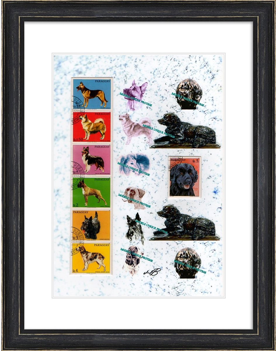 barbierjeanf's tweet photo. Bonjour,
Chiens de race, timbres oblitérés vintage, décoration, montage photo unique par JFB
https://t.co/xwchomVWOj
#objetvintage #artdigital #Paraguay1986 #objetsdecollection #décorationmurale #faitmain #sériecomplète #impressionA4 #faune #animauxdecompagnie #berger #terrier https://t.co/S10dyNkI21
