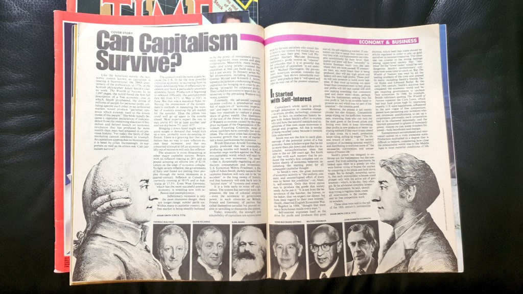 mescriva's tweet photo. - Can Capitalism Survive? (1974)
- Are you kidding me? (2020)
#OnceUponAtTime
#capitalism https://t.co/LHH7uUgcET