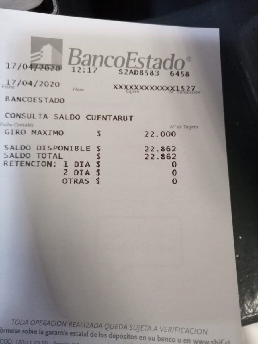 loreto1110's tweet photo. @jenianino @BERTORETO @CarolinaDiAz_ @valeib_a @TonkaTP #CONFIRMADO #FUERON #ENVENENADOS. este es el saldo de aportes, se descuentan  $64.000 se deben  $42.000.Para #Rocky no hay plata. Disculpen lo fría, pero no encuentro las palabras.@jenianino pésimo mal se llevó a #Baltito https://t.co/Li3H3Waswv