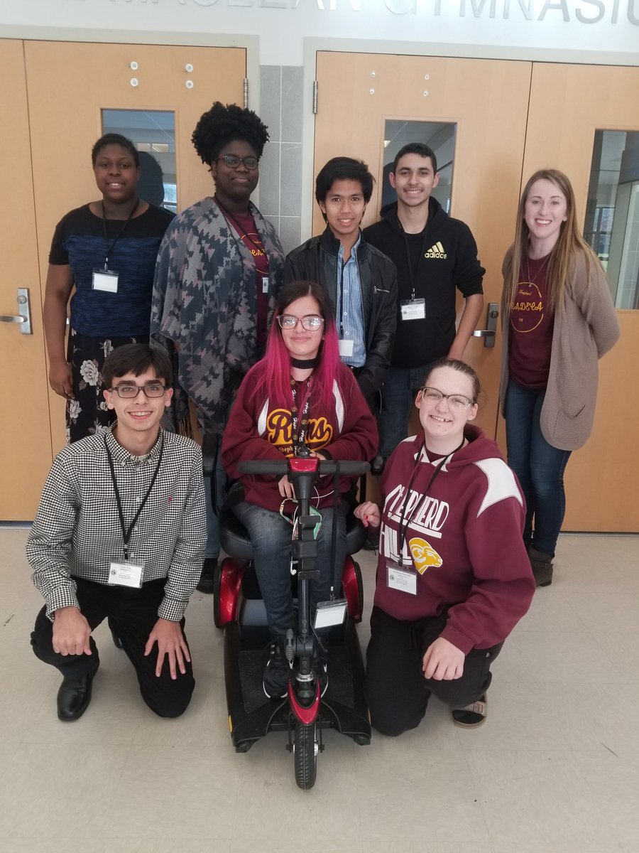 Flashback Friday:
I'm missing my AcaDeca team and our Saturday competitions! Here's a picture from our round one competition this past November - so many seniors I will miss! #SHRHSSpiritWeek