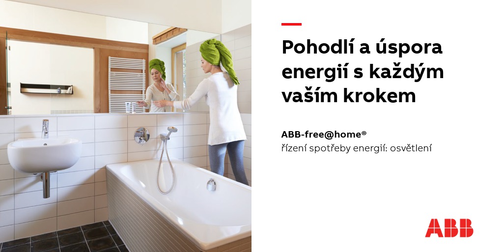 ABBCzech's tweet photo. Jak by se vám líbilo, kdyby detektory pohybu při vaší cestě do koupelny 🛀 automaticky rozsvěcovaly světla a pokojové termostaty zajistily, že při příchodu by koupelna 🚿 byla příjemně teplá? 🔥
#Freeathome #smarthome https://t.co/5sNZWUoGHE