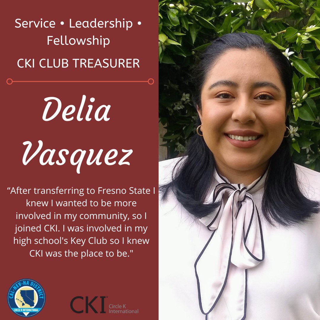 💫 Meet our Treasurer 💫 #ChooseCKI