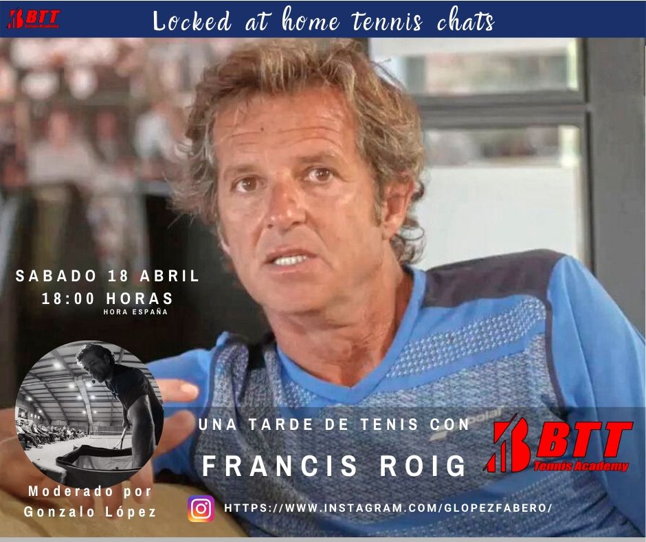 Mañana estaremos con Francis Roig, 6 pm hora España, gracias Francis por estar con nosotros y compartir tus experiencias.