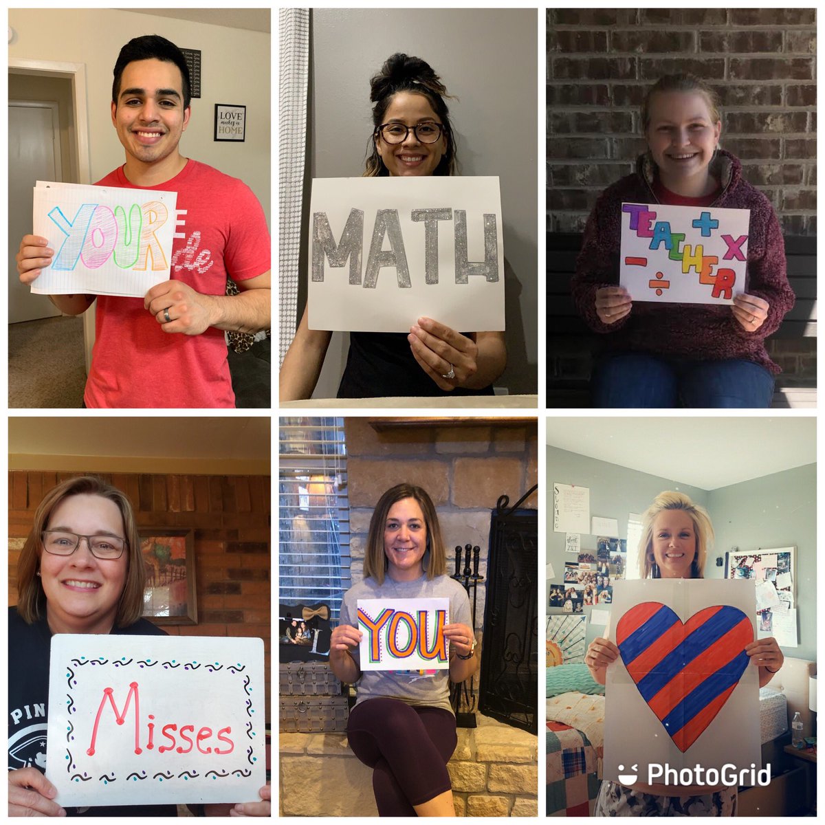 LambrightCel's tweet photo. @PinnPatriots Your 5th Grade Math teachers are missing you!!! Sending you a shout out from home!!!#CISDRocks @chewybats @missmariatorres @MrsGoodale @bmuldrow4 @SimsSteph4 https://t.co/TCHwjb2Daa