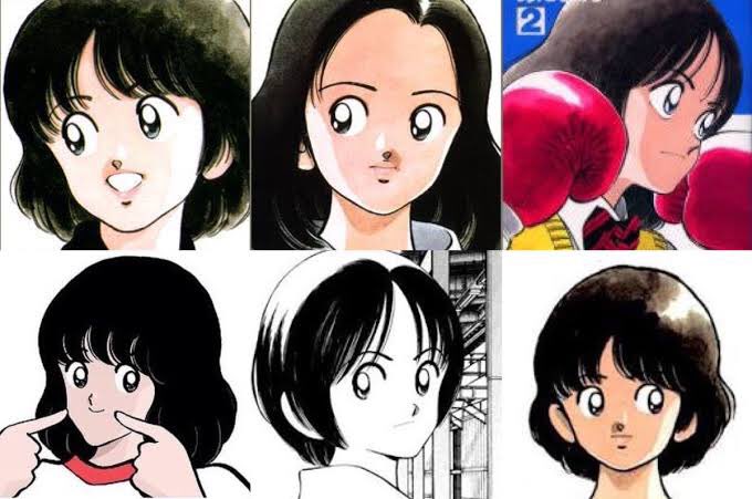 あだち充のやばいところ：主人公とヒロインをほぼ共通のパーツで構成し