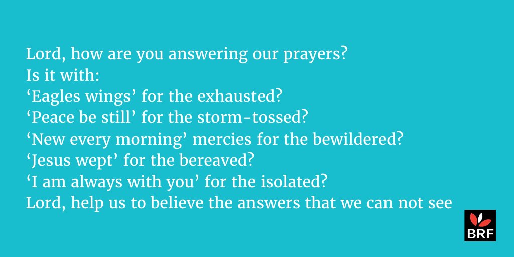brfcharity's tweet image. Thank you, Lord, that you answer our prayed and intercede for us.
#DailyPrayer #Prayer