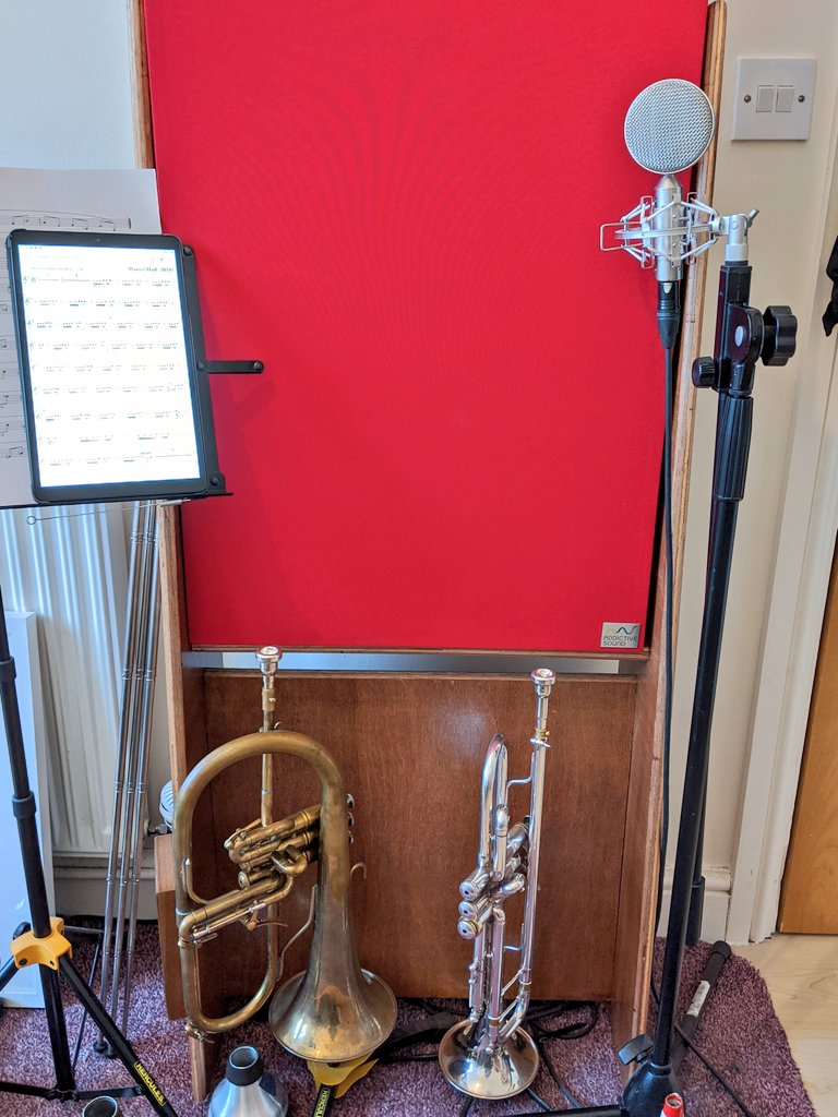 Doing a bit of isolation recording for <a href="/Prestige6Orch/">Prestige 6 Orchestra</a>