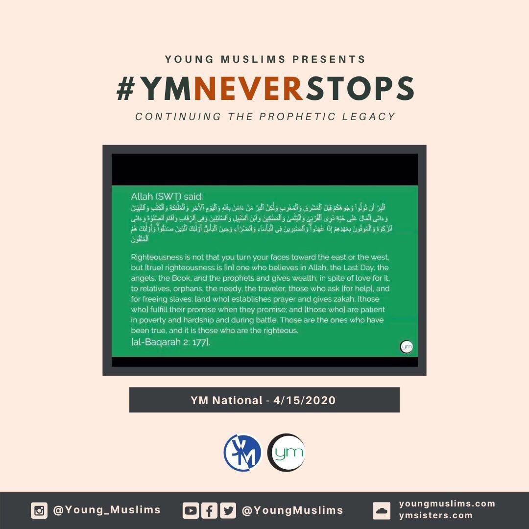 youngmuslims's tweet photo. Here’s a recap from some of our online neighbornets that happened this past week, including our YM Sisters National Halaqa.
To check out our past neighbornet halaqas visit https://t.co/qfqlKoANVX
#YMNeverStops https://t.co/neGCqp1paB