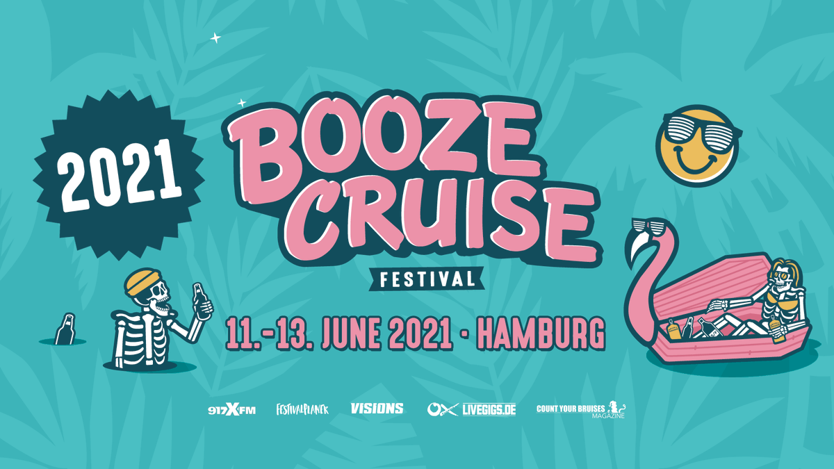 boozecruisefest's tweet photo. Until the end we hoped for a miracle, but now there is certainty: All festivals are prohibited until August - in short: We are postponing the BOOZE CRUISE Festival V to next year.
Read the full statement on our website: 
https://t.co/llbMbCbLfT https://t.co/cO5bnoICR1