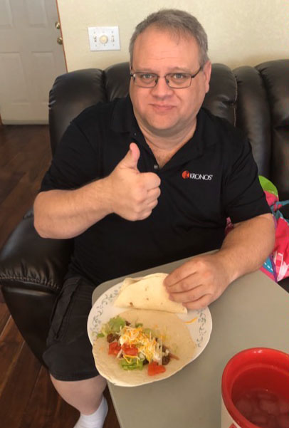 FrancisTuttle's tweet photo. Not only #instructors are getting to see the end product of #students’ work from #home! #ServiceCareers students are also getting their whole #family involved. Looks like dad gave a thumbs up to #TacoTuesday! https://t.co/IVw8yeKA56