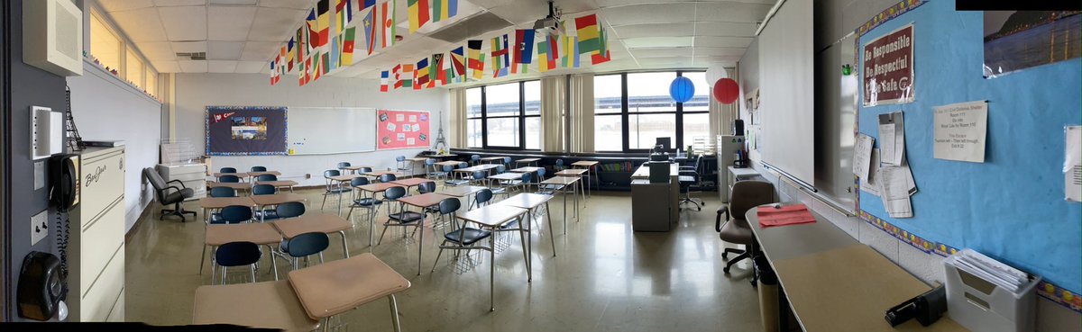 Missing my students.... looking forward to virtual classes starting next week - April 20! #chs_TrojanPride #Csd_AllmeansAll